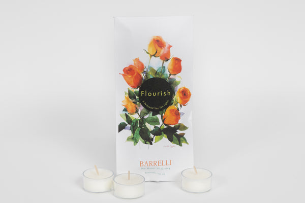 Flourish – Six Perfumed Soy Tea Lights