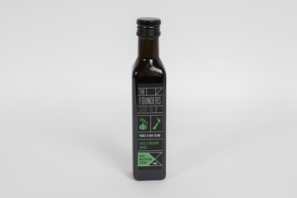 The Founders – Garlic and Rosemary infused Olive Oil